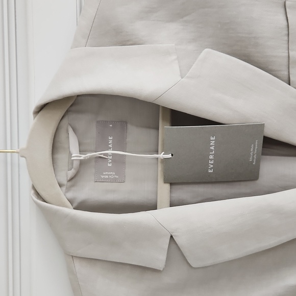 NWT Everlane Linen Blazer size 4 - Picture 2 of 9